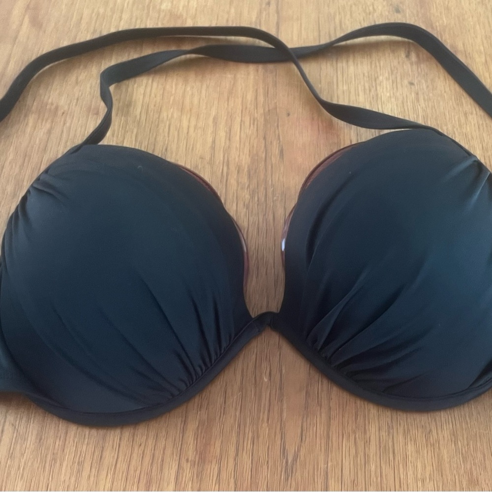 Black Women's bikini top 36DD